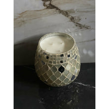 Load image into Gallery viewer, Gold Mosaic Candle
