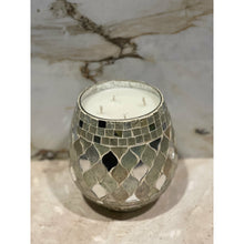 Load image into Gallery viewer, Gold Mosaic Candle
